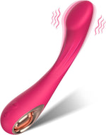 G Spot Vibrator Sex Toy-Ergonomics Curved Clit Anal G Spot Adult Toy with 10 Powerful Vibrating Modes Massager Vibrators Wand Soft Silicone Adult Sex Toy for Women Couple Fun