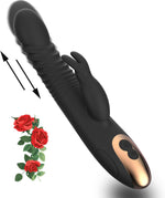 Portable Deep Massager Rechargeable with Handheld High Intensity, Electric Vibrators Massager with 8+7 Powerful Vibrations 3 Motor Vibrating Massage Tools for Personal Full Body Relaxation