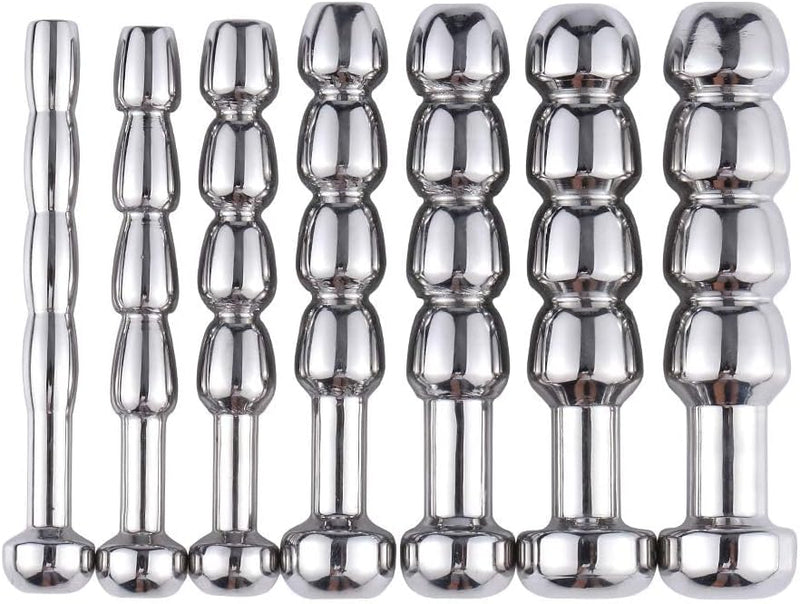 7-Piece Urethral Dilator Set – Catheter Sounds & Penis Plug for Men’s Stimulation