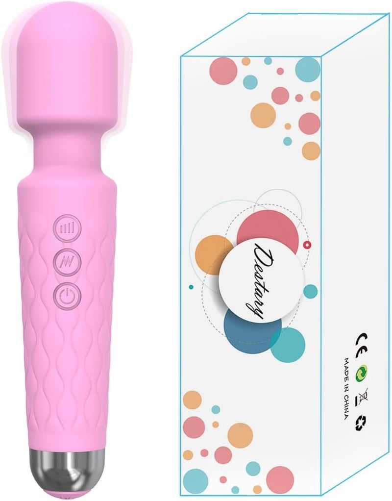 Powerful G-Spot Clit Vibrator,Rechargeable Magic Personal Wand Massager,for Women Pleasure,Dildo Sex Toys Female,Waterproof Vagina kegel Balls Adult Toys, Sexual Couples Tools