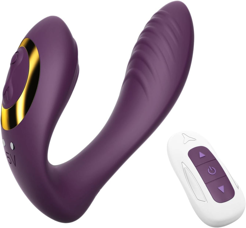 Wearable Clitoral G Spot Vibrator, Remote Control Adult Sex Toys for Women Couple, Powerful Quiet Panty Vibrators, Flexible Vibrating Adult Toy Stimulator with 10 Vibration