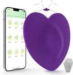 Wearable Panty Vibrator – 10-Mode Rechargeable Clitoral & Nipple Stimulator (Purple)