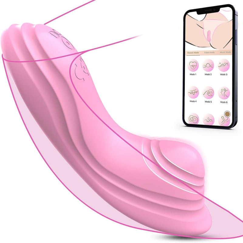 Wearable Panty Vibrator with App & Remote Control – 9 Vibration Modes for Women