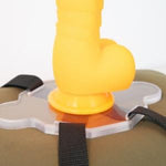 Universal Suction Cup Dildo Mount – Adjustable Strap-On Base for Hands-Free Play