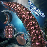 Anal Tentacle Dildo Adult Sex Toys - 10.6" Huge Monster Long Dildo Anal Plug for U & G-spot, Anal Toys with Strong Suction Cup, Fantasy Dildo Adult Sex Toys & Games for Men Women Couples