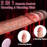 Sex Toys Thrusting Dildo Vibrator - 8.7" Thrusting Vibrator Adult Toys Realistic Dildos Sex Toys for Women, G Spot Vibrator Huge Dildo Anal Plug for Male Sex Toy with Remote Contorl & Suction Cup