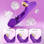 G Spot Vibrator Women Sex Toy, Female Sex Toys Dildo Vibrators with 7 Vibrating & Flapping Patterns, 7 Tapping Adult Toys for Women Dildos Clitoral Vibrator Adult Toy, Adult Sex Toys & Games