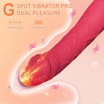 G Spot Dildo Vibrator-Waterproof Adult Female Sex Toys with 10 Powerful Vibrations, Realistic Silicone Dildos Clitoris Stimulator for Woman Sexual Pleasure