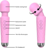 Powerful G-Spot Clit Vibrator,Rechargeable Magic Personal Wand Massager,for Women Pleasure,Dildo Sex Toys Female,Waterproof Vagina kegel Balls Adult Toys, Sexual Couples Tools