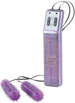 Turbo 8 Double Bullet Vibrator with Sleeve – Powerful Dual Motor Stimulation, Lavender