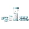 Baby Complete Food-Making System, 32-Oz, White, Blue, Clear