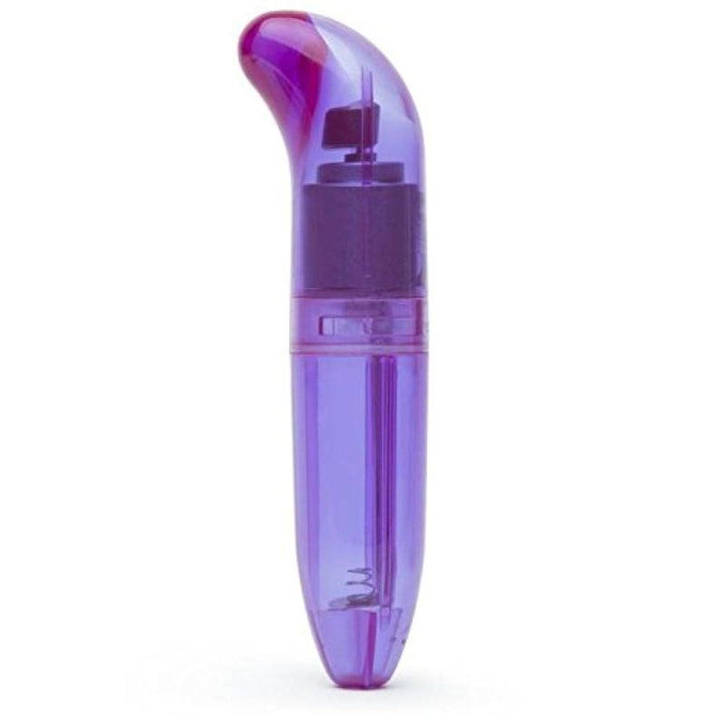 Purple Powerful Mini G-Spot Vibrator - Plastic - Beginners Friendly