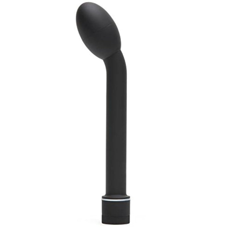 Black G-Slim G-Spot Vibrator With Bulbous Head - Plastic - Waterproof - Multispeed