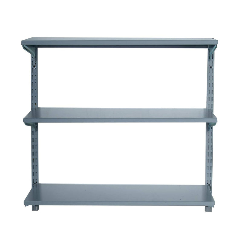 Storability Products 1794 Wall Mount Shelving Unit With 3 Steel Shelves