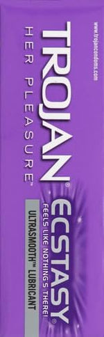 Her Pleasure Ecstasy Lubricated Condoms - 10 Count (Packaging May Vary)