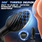 360° Rotation Adult Sex Toys for Men Prostate Massager - Swirl Surround Stimulate Prostate Point APP Remote Control, Adult Toys Anal Plug Vibrating Butt Plug with 9 Vibrating, Anal Toys Vibrator Mens