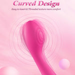 Sex Toys G Spot Vibrator - Adult Toys Vibrators Clitoral Stimulator Anal Toy Dildo Finger with 9 Vibrations for Women Couples Sex Toys with LCD Display, Waterproof Wand Massager Adult Sex Toys & Games