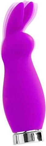 Rechargeable Bunny Bullet Vibrator – Clitoral Stimulator & Adult Toy for Women (Purple)