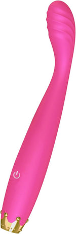 G Spot Rose Vibrator, Crown Clit Vibrator for Women, Softer and Flexible Clitoral Stimulator with 10 Powerful Vibration Modes, Adult Sex Toys for Women or Couple（Pink）