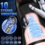 Automatic Male Masturbator, Sucking Male Masturbators Penis Pump with 9 Suction & 10 Vibrating & Heating Mens Male Sex Toys, Hands Free Pocket Pussy Male Stroker, Adult Sex Toys for Men Penis Pumps