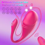 Vagina Egg Vibrator Sex Toys - APP Wireless Bluetooth Remote Control Female Pantie Wearable G-spot Clits Silicone Bullet Vibrator Sex Stimulator with 10 Modes, Adult Sex Toys & Games for Women Couples