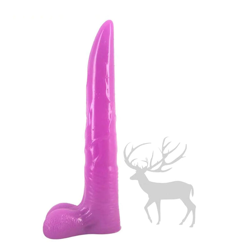 Animal Penis Realistic Ultra Long Deer Dildo G Spot Stimulate Masturbation Sex Toy For Female