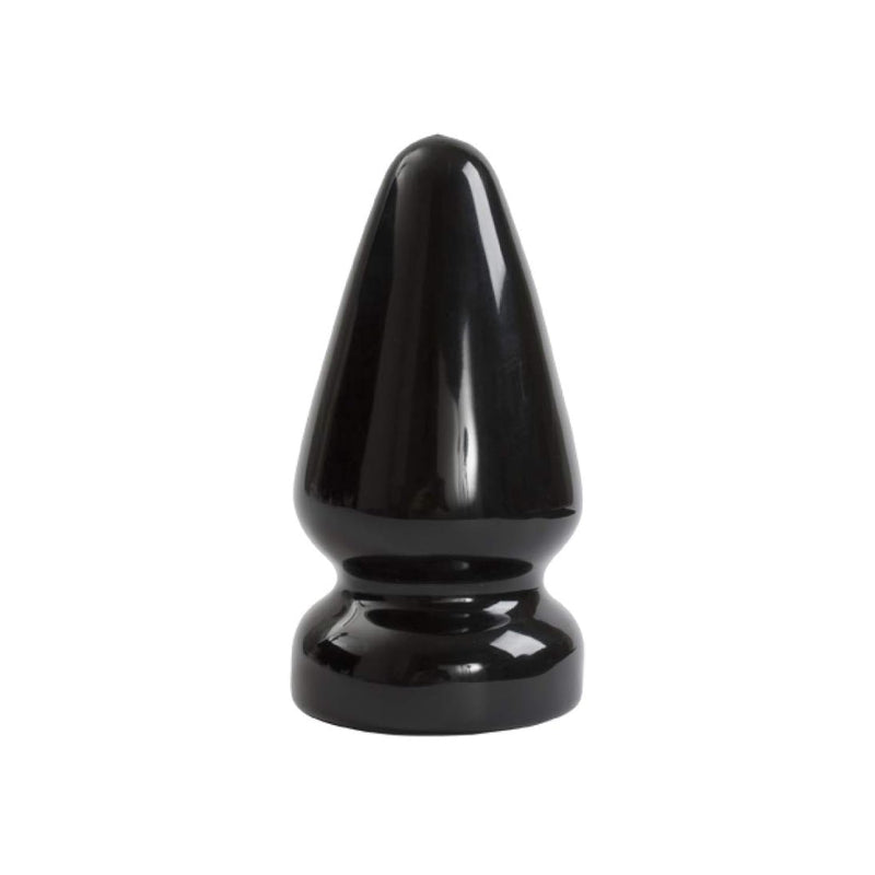 Titanmen - Ass Servant - Massive Anal Plug - For Experienced Players - Traditional Shape - 3.7 Inch Width - Anal Toy - Black