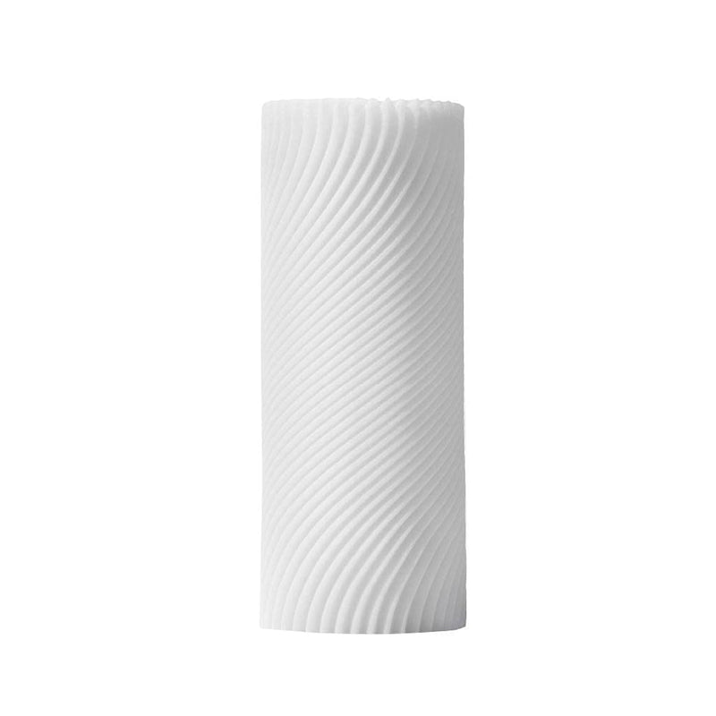 Zen 3D Sensual Sleeve Male Masturbator, Soothing Sculpted And Reusable Massager, Tnh-003 Zen, White (Tnh003)