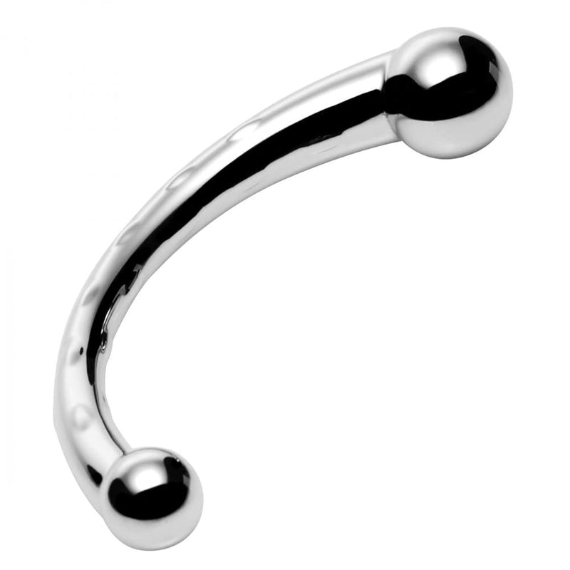 The Curvy Steel G-Spot Dildo