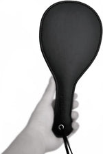 Durable Leather Spanking Paddle – Wide Impact for BDSM, Roleplay & Sensual Play