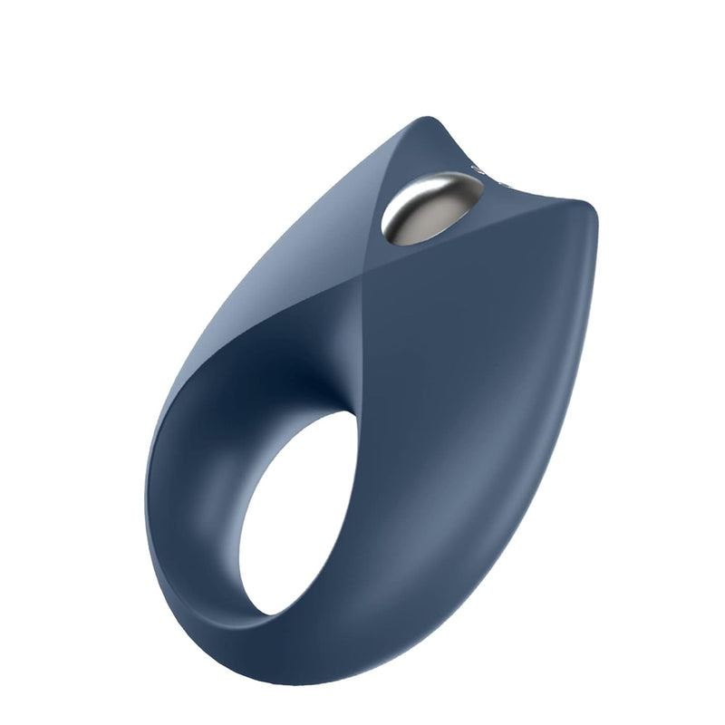 Royal One Vibrating Cock Ring With App Control - Vibration Silicone Penis Ring For Longer, Harder, Stronger Erections - Compatible With App, Waterproof, Rechargeable