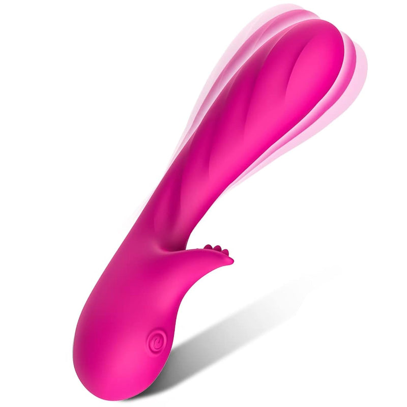 Clitroal Rabbit Vibrator - Powerful G Spot Nipple Stimulation Vagina Massager With 9 Vibration Patterns, Usb Magnetic Rechargeable Waterproof Dildo, Adult Sex Toy For Women And Couples (Pink)