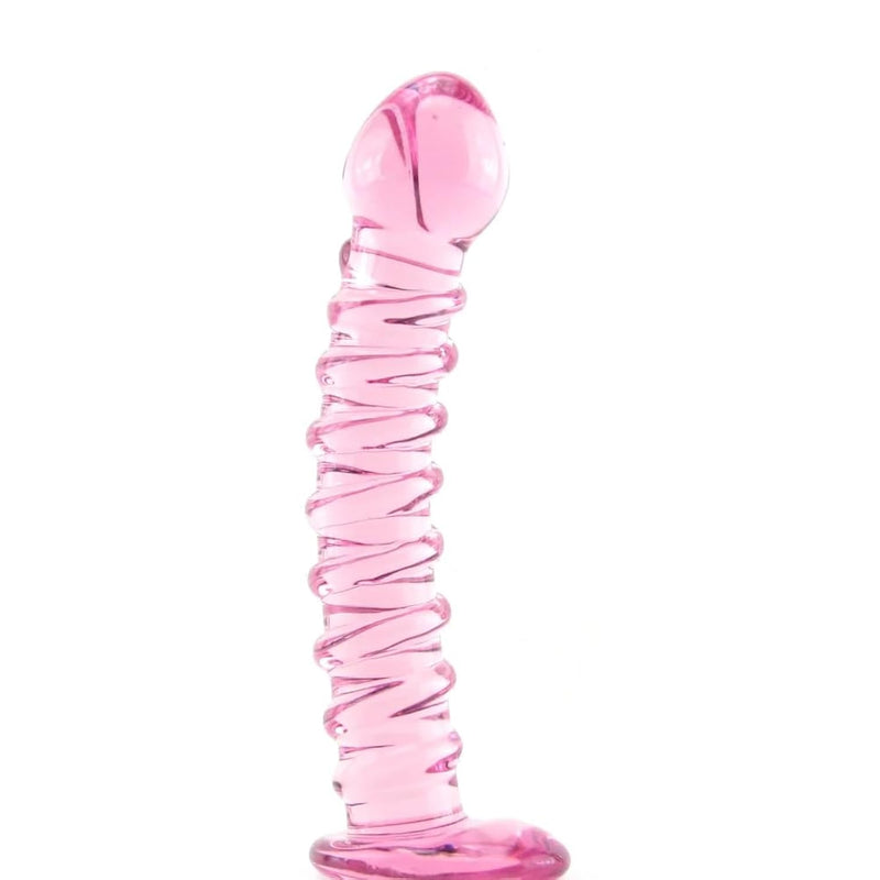 Icicles No.28 Glass Dildo With Lube 1Oz