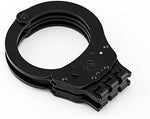 Heavy Duty Hinged Double Lock Steel Police Edition Professional Grade Handcuffs