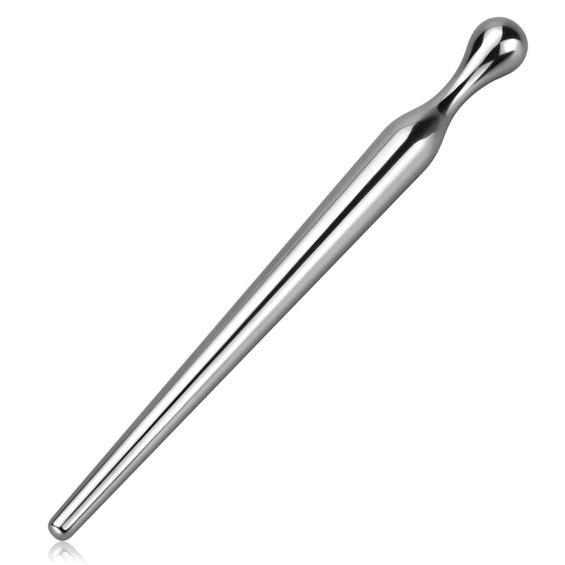 Stainless Steel Urinary Plug Sex Toys Smooth Solid Urethral Sounding Plug Penis Stretcher Toy Stimulate Urethral Dilator Urethral Sounding Rod For Men Masturbation Urethral Sounds Plug Training