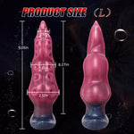 9-Inch Silicone Tentacle Dildo – Wearable Fantasy Anal Plug for Men, Women & Couples