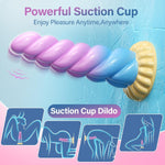 Vibrator Dildo Sex Toys, Realistic Dildos with Suction Cup 8 Vibration Modes, Remote Control Silicone Vibrating Fantasy Anal Dildo, Adult Toys for Men Women Couple G-spot Clitoral Stimulation