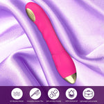 Sex Toys Dildo Vibrator, Squirting Vibrators G Spot Clitoral Stimulator Adult Toys Games & Foreplay with 10 Playful Vibrating for Women Couples, Rechargeable Waterproof (Rose)