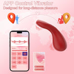 Ultra-Thin Wearable Panty Vibrator - APP Remote Control, 10 Vibration Modes, Mini