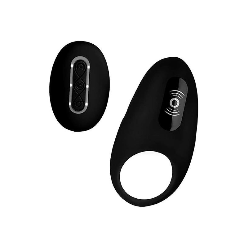 Silicone Vibrating Cock Ring With Remote Control