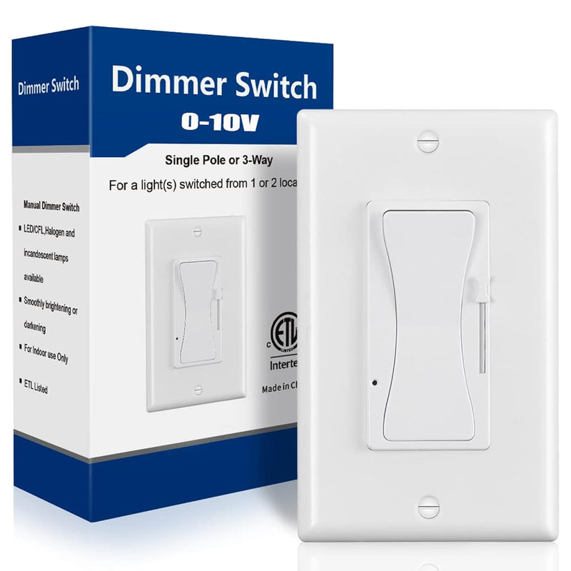 0-10V Led Dimmer Switch, Low Voltage Dimmer Switch For Dimmable Led Lights, Cf