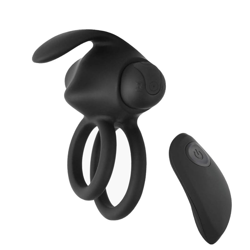 Vibrating Penis Ring Silicone Cock Ring Vibrator 10 Vibration Modes Usb Rechargeable Waterproof Clitoris Stimulation Testis Massage Sex Toys