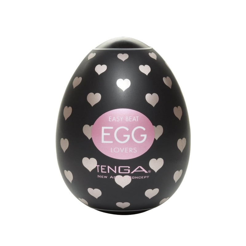 Egg, Lovers Male Masturbator,Black 1 Count