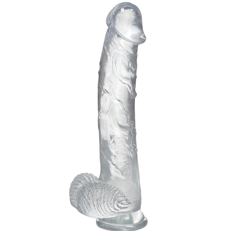 Huge Dildo Sex Toys, 12 Inch Clear Realistic Dildo Thick Anal Dildo With Strong Suction Cup For G-Spot And Anal Hands-Free Play, Big Dildo Adult Toys For Men Women