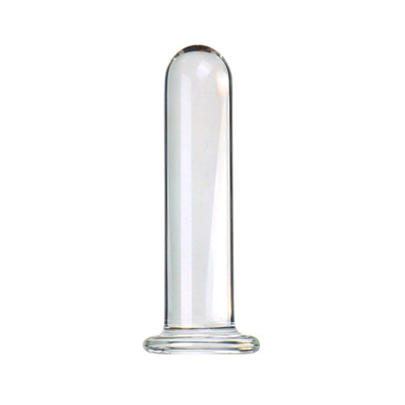 Glass Dildo Crystal Glass Wand Dildo Penis, Large Round Glass Butt Plug Huge Crystal Anal Plug Anal Masturbation Butt Expander Sex Wand Sm G-Spot Anal Pleasure Trainer For Men Women (4.0Cm)