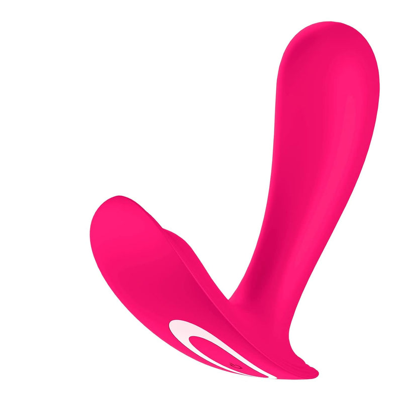 Top Secret Wearable Vibrator With App - Butterfly Vibrator, Panty Vibrator, G-Spot Stimulator, Sex Toys For Women - Compatible With App, Waterproof, Rechargeable