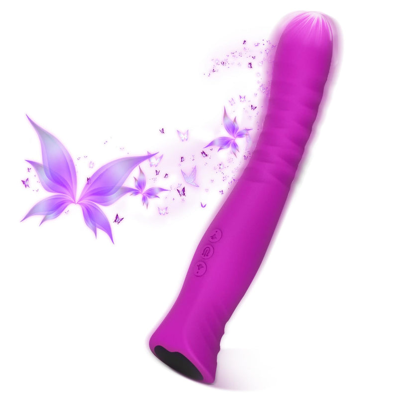 Female Sex Toys G Spot Vibrator, Soft Textured Dildo Vibrator Adult Toys For Women, 10 Vibration Modes Realistic Clitoral Stimulator Couples Sex Toys, Waterproof Rechargeable Adult Sex Toys & Games