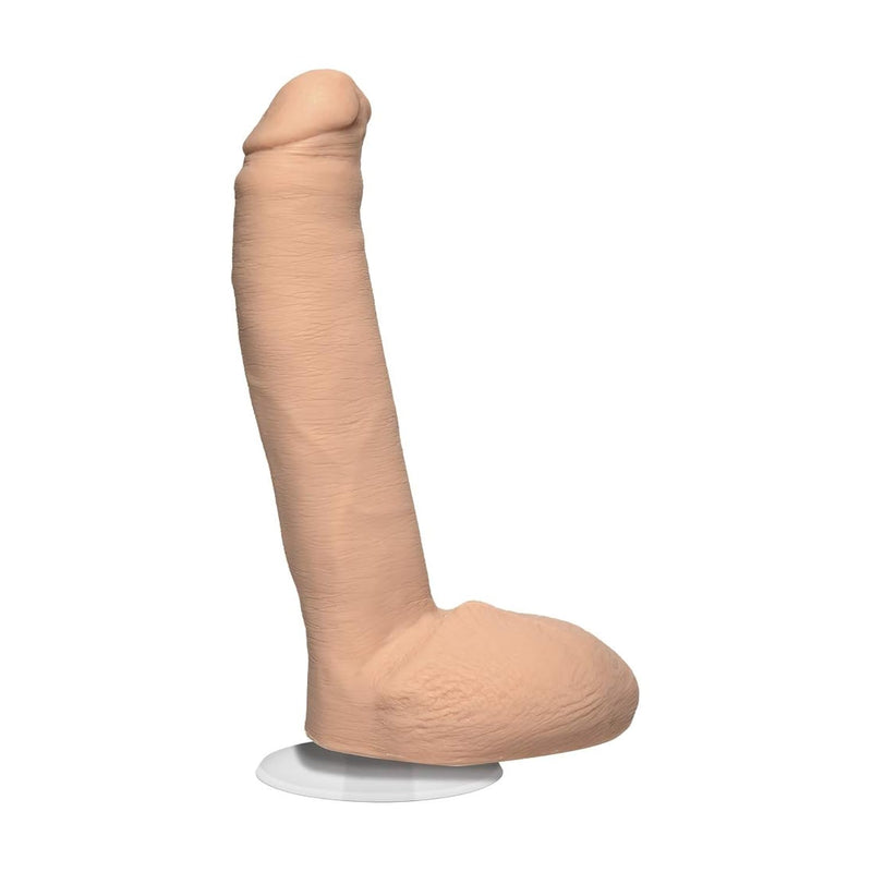 Signature Series - Tommy Pistol - 7.5 Inch Realistic Ultraskyn Dildo With Removable Vac-U-Lock Suction Cup - F-Machine & Harness Compatible, For Adults Only, Vanilla