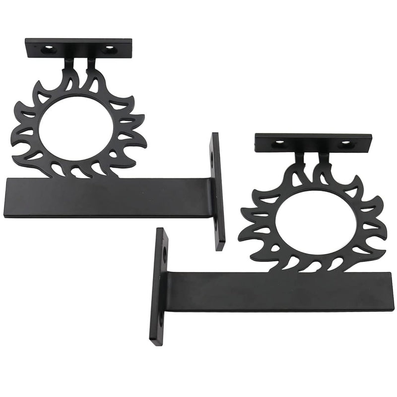 Floating Shelves Wall Decorative Set Of 2 Wall Mounted Shelf Bracket,Heavy Duty