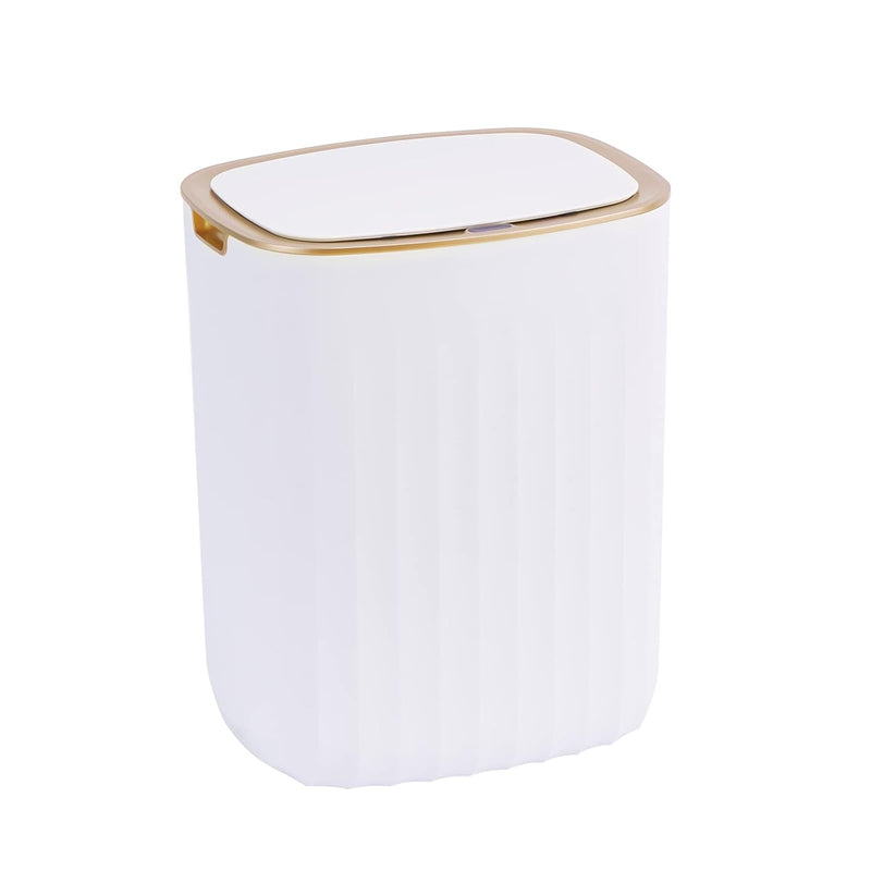 3.5 Gallon Waterproof Motion Sensor Bedroom Trash Can With Lid, Automatic Garbag